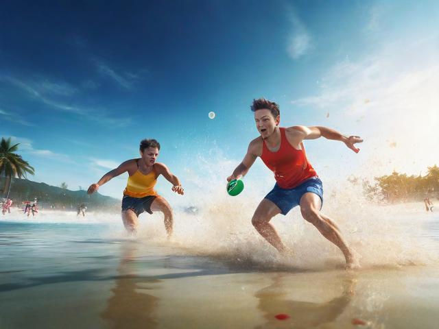 九游体育网站_ 世界沙滩飞盘赛,浪花中的团队合作,飞盘世界锦标赛 九游体育网站_ 世界沙滩飞盘赛,浪花中的团队合作,飞盘世界锦标赛