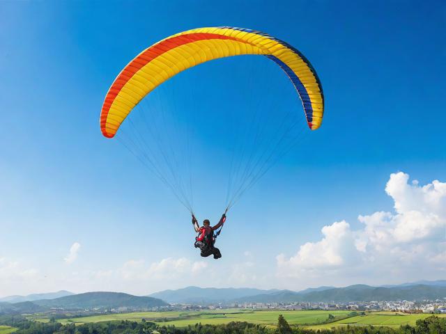 九游体育网站_ 乡村滑翔伞飞行节，天空中的速度与自由，滑翔伞项目介绍