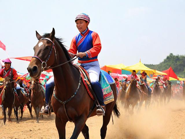 九游体育网站_ 乡村特色骑马节，感受民族文化中的运动魅力，骑马活动