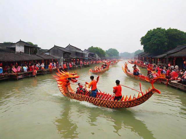 九游体育网站_ 乡村特色龙舟节，感受水乡文化魅力，中国传统龙舟之乡