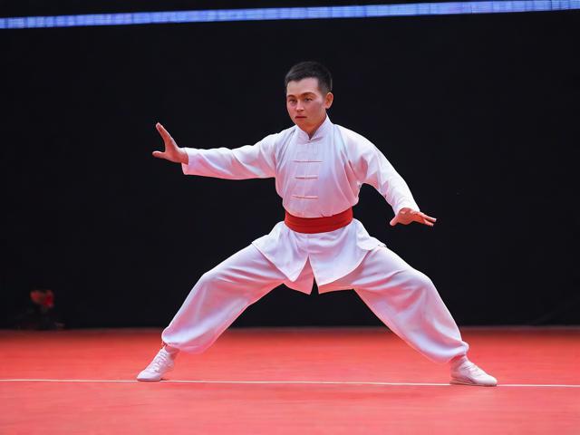 九游体育网站_ 传统武术表演比赛，文化与运动的完美融合，武术相关的体育课游戏